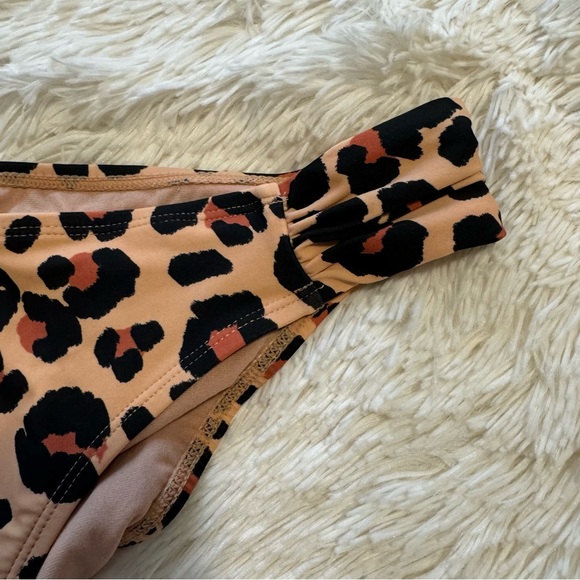 Xhilaration from Target brown & black leopard 🐆 patterned Bikini 👙 XL - Picture 4 of 16